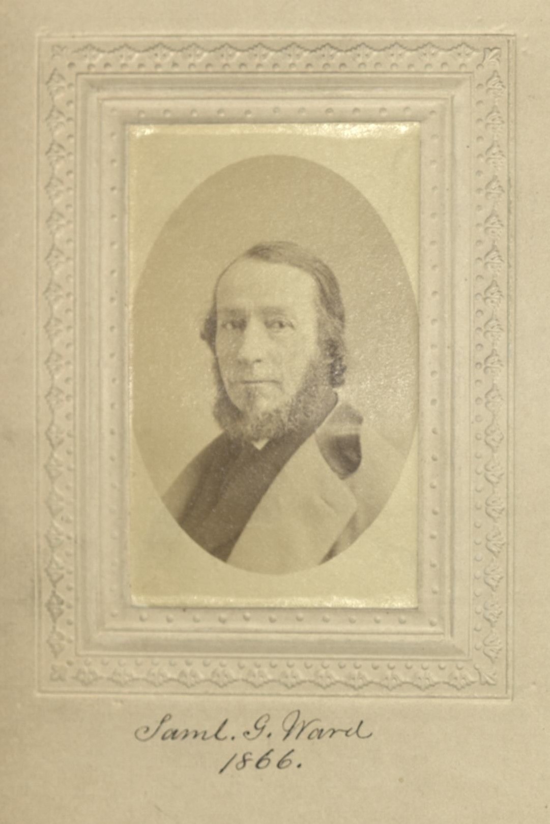 Member portrait of Samuel G. Ward